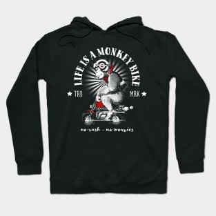 Monkey Bike Gorilla Hoodie